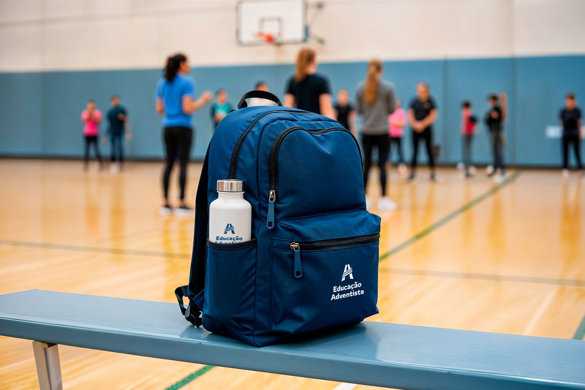 Mochilas, Squeezes e outros brindes para Educação Adventista